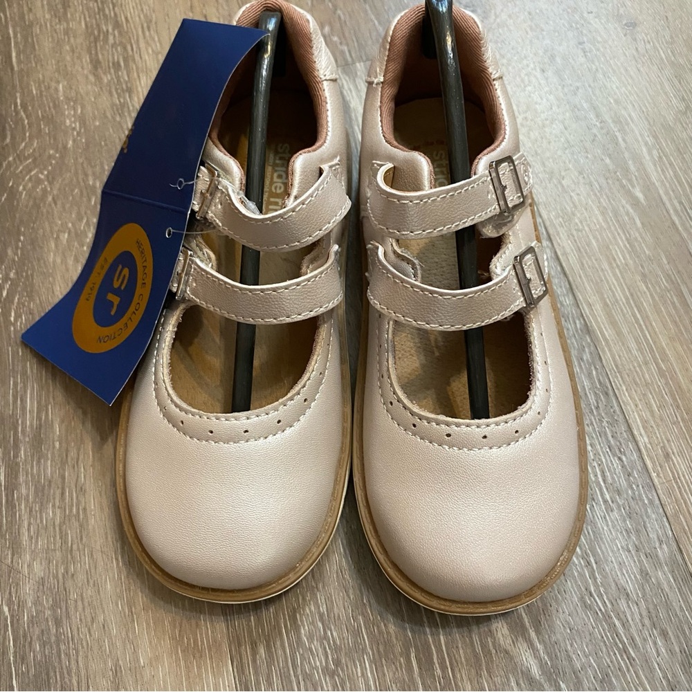New NWT Stride Rite Cordaline Leather Maryjanes Mary Janes Dress Shoes 10 M